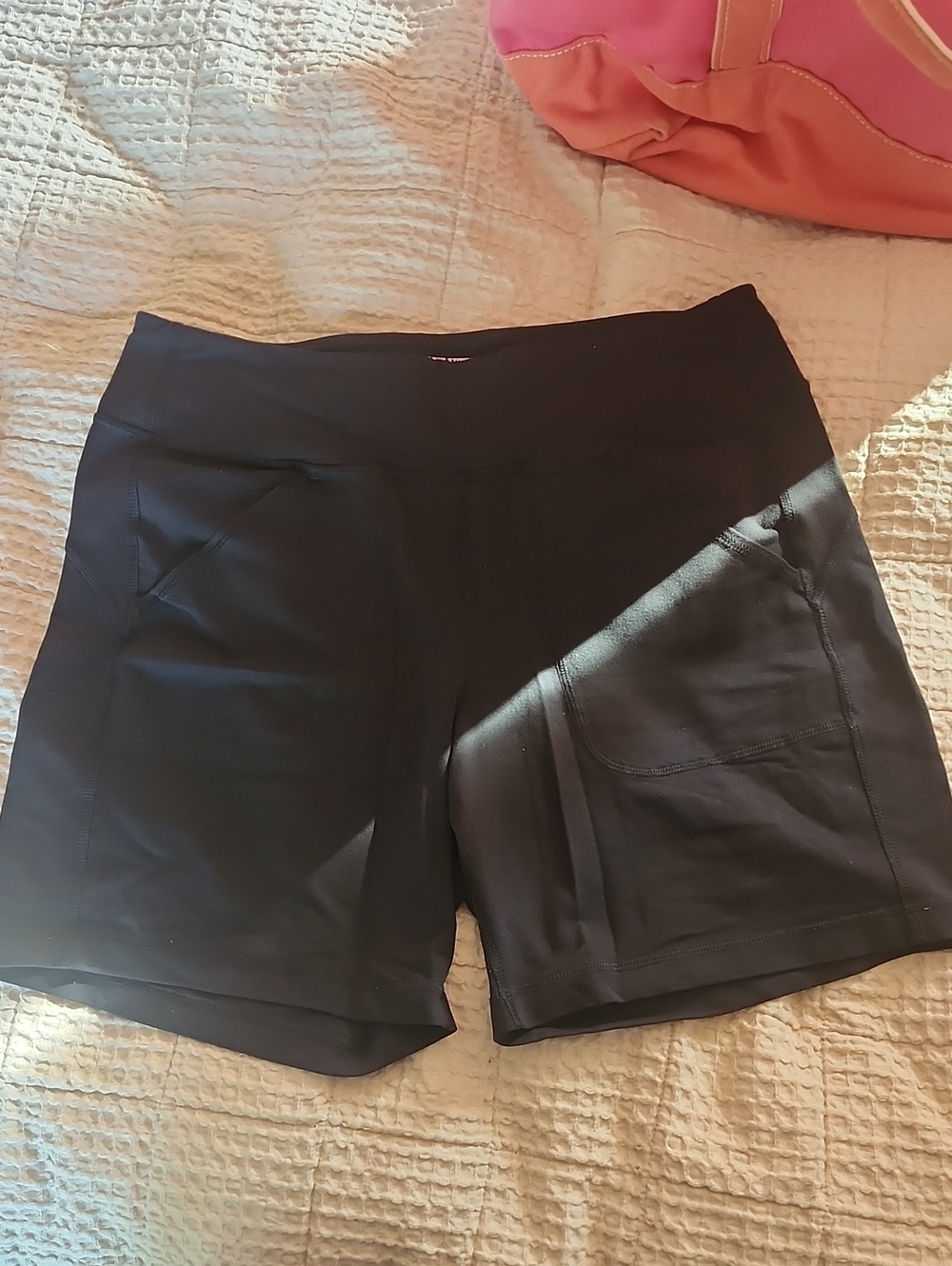 Duluth Trading Co Black Athletic Shorts with Side Pockets